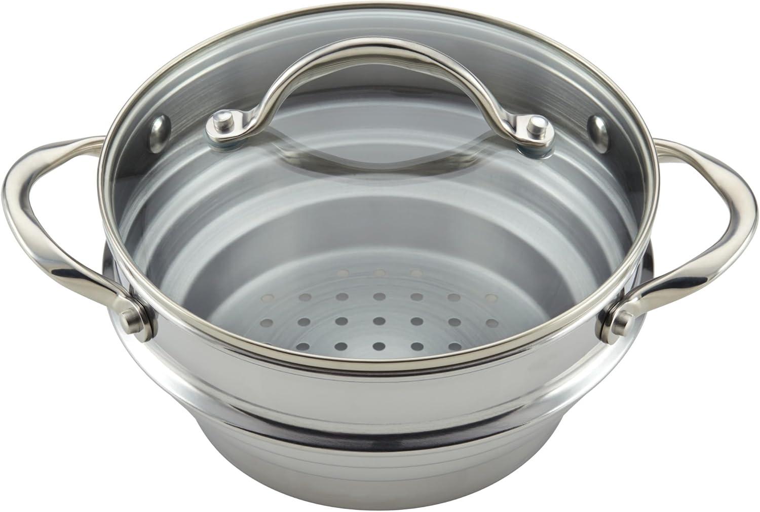 Anolon Anolon Classic Stainless Steel Universal Steamer Insert with Lid