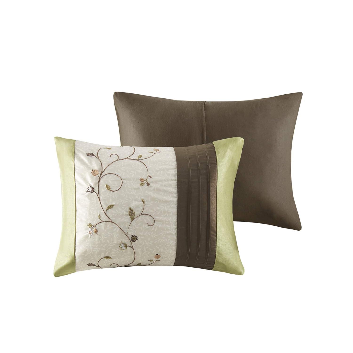 Madison Park Serene Embroidered 7 Piece Comforter Set