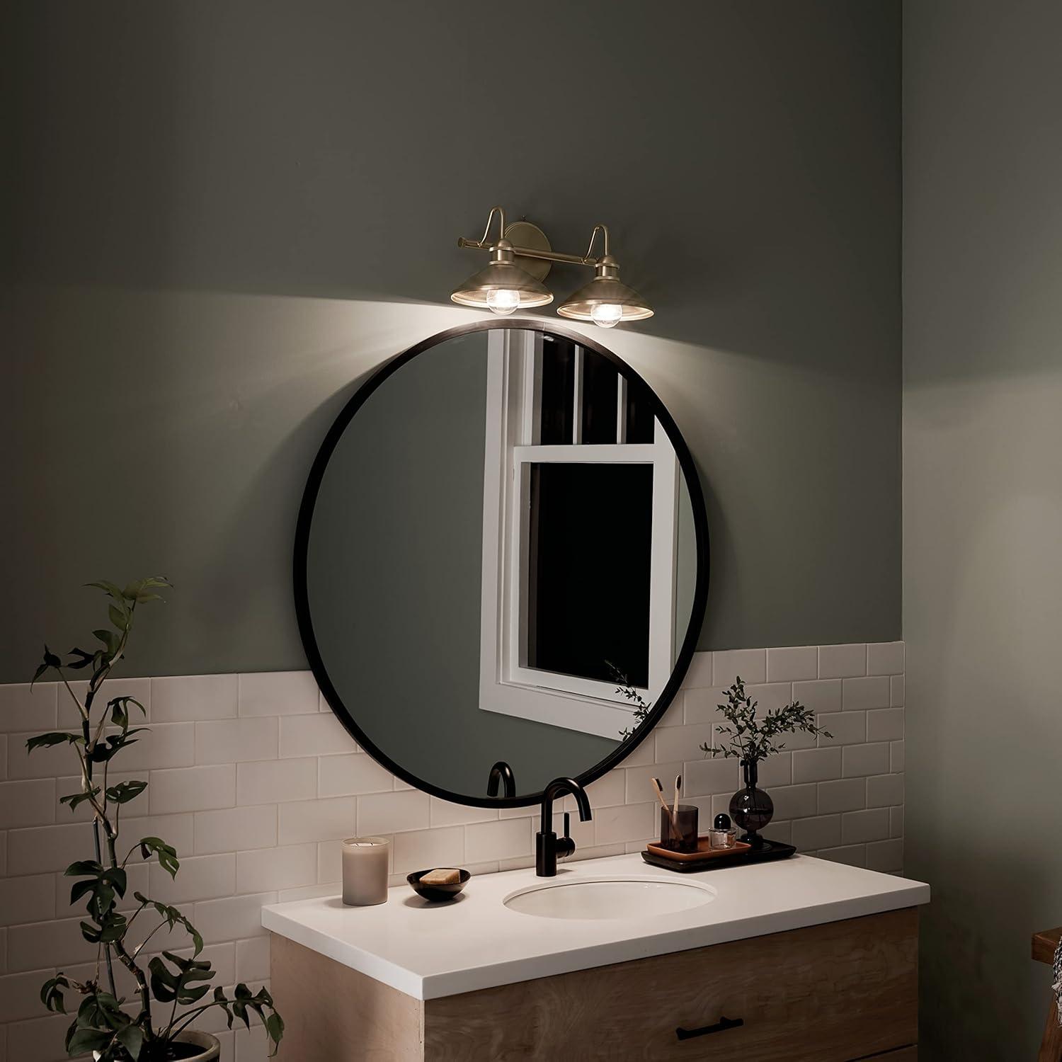 Kichler Lighting Clyde 2 - Light Vanity in  Champagne Bronze