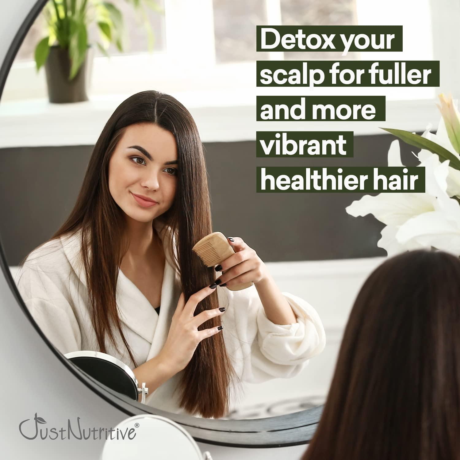 Just Nutritive Vinegar Rinse Cleanser, Scalp Cleanser, Natural Hair Care for Hair and Scalp Treatment, Prevent Hair Loss, Nourish Dull Damaged Hair, 8oz