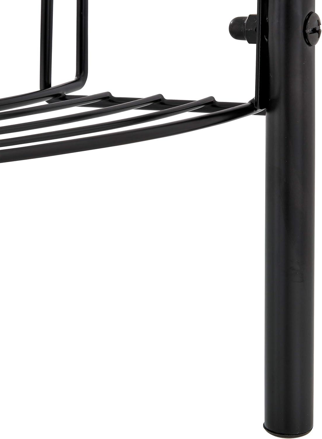 MyGift Bathroom Chrome Metal Under Sink Organizer