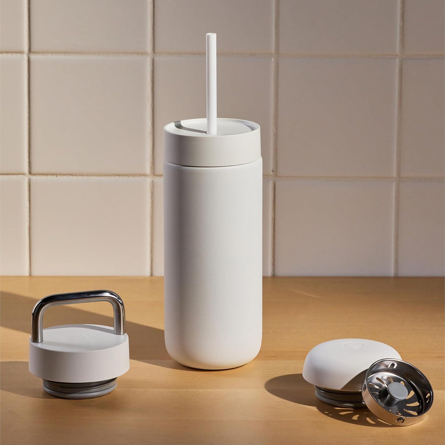 Fellow 16-oz. Matte White Carter 3-in-1 Lid System