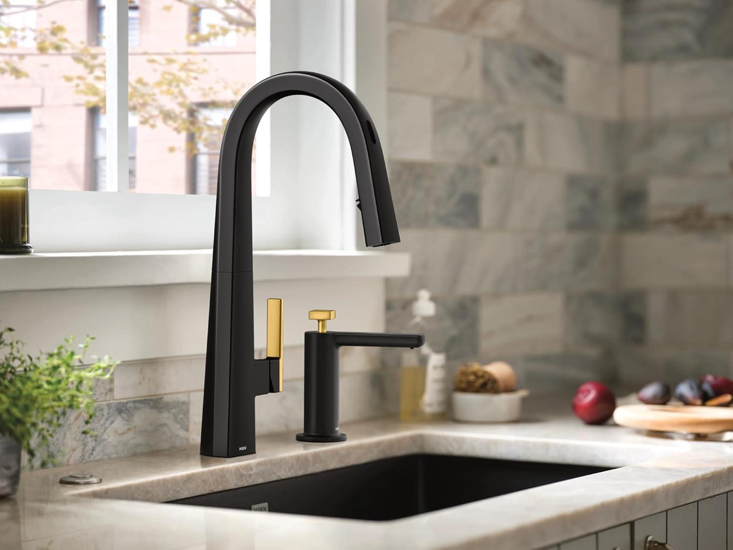 Nio Smart Faucet Touchless Pull-Down Sprayer Kitchen Faucet with Voice and Motion Control