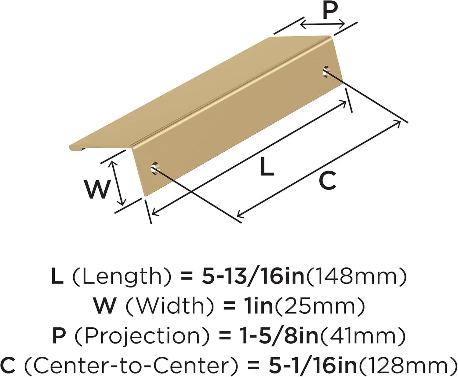 5 1/16" Center to Center Finger Pull