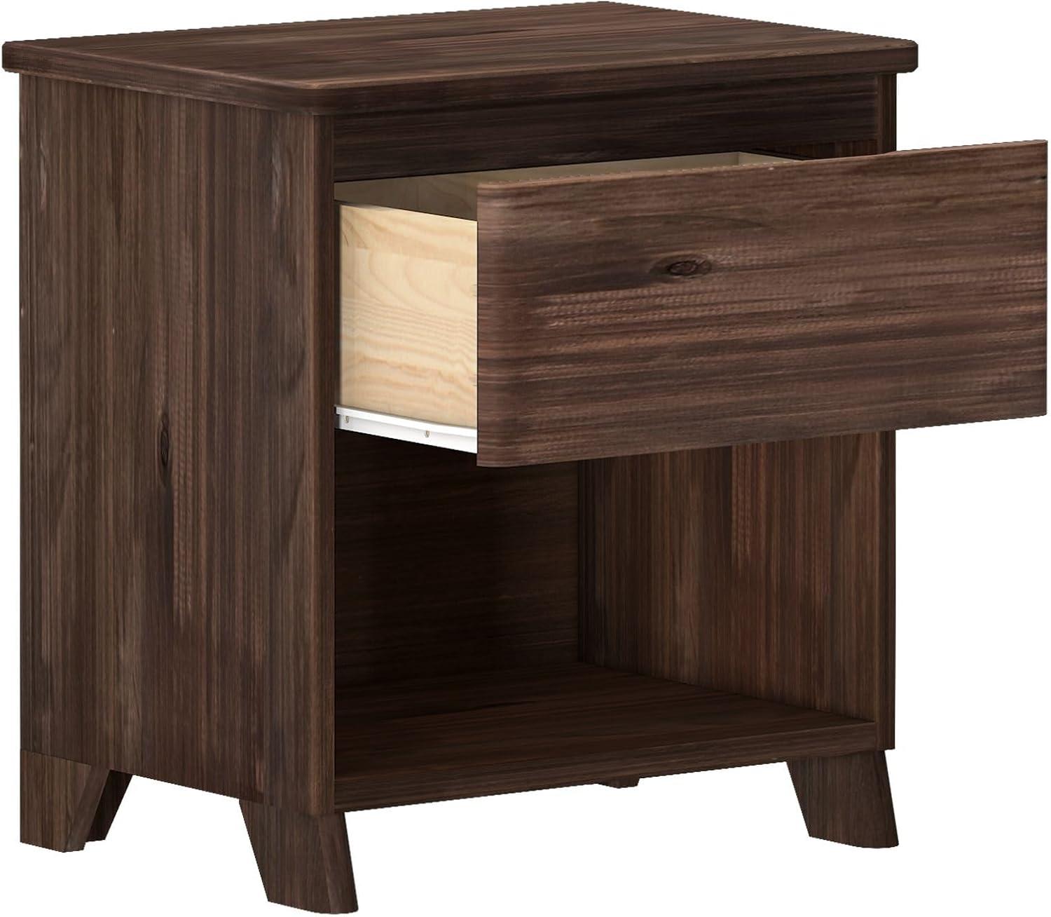 Kathryn 1 Drawer Solid Wood Nightstand