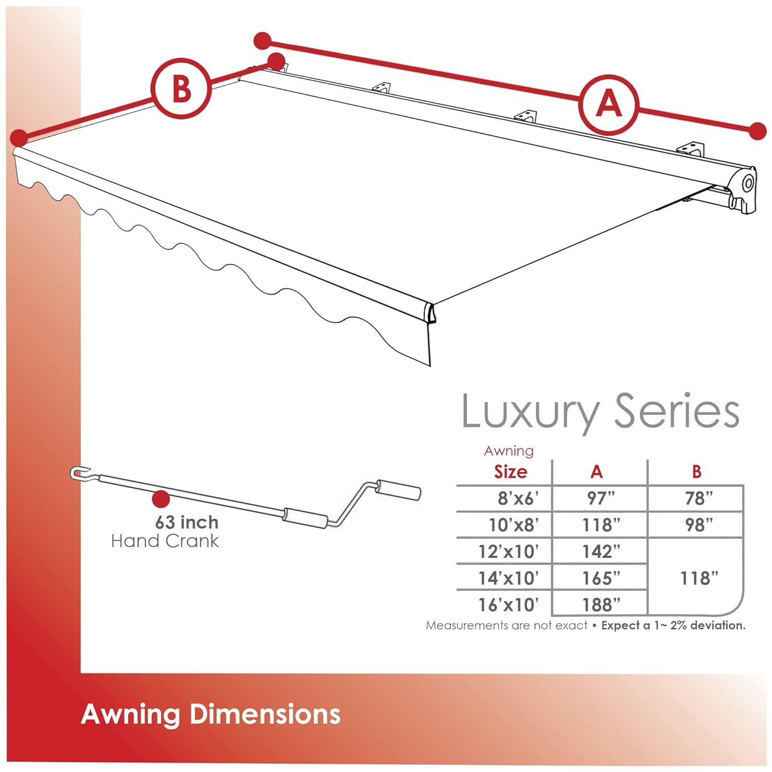 Classic Manual Retractable Patio Awning