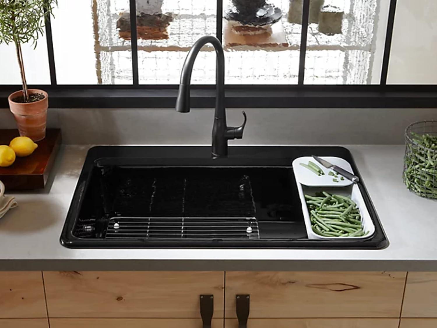 Riverby™ Single-Bowl Top-Mount Kitchen Snk with Accessories