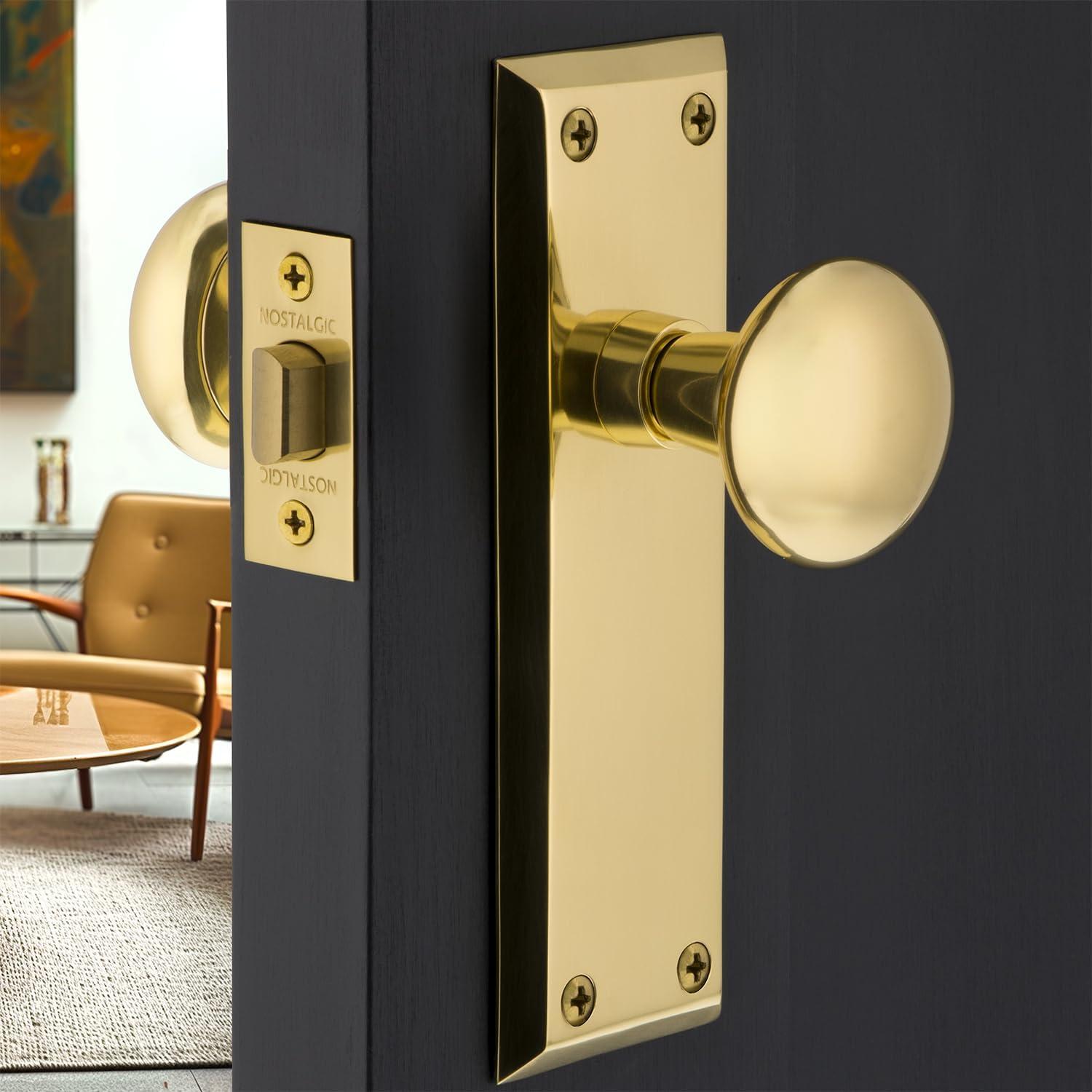 New York Plate with New York Door Knob