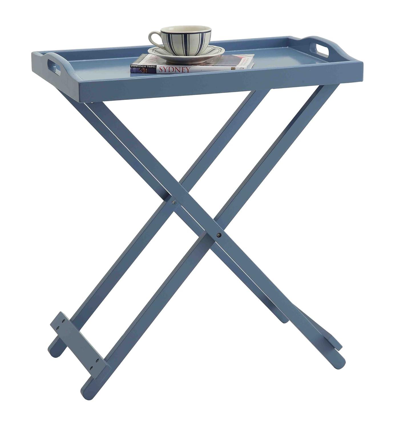 Convenience Concepts Designs2Go Folding Tray Table, Multiple Colors