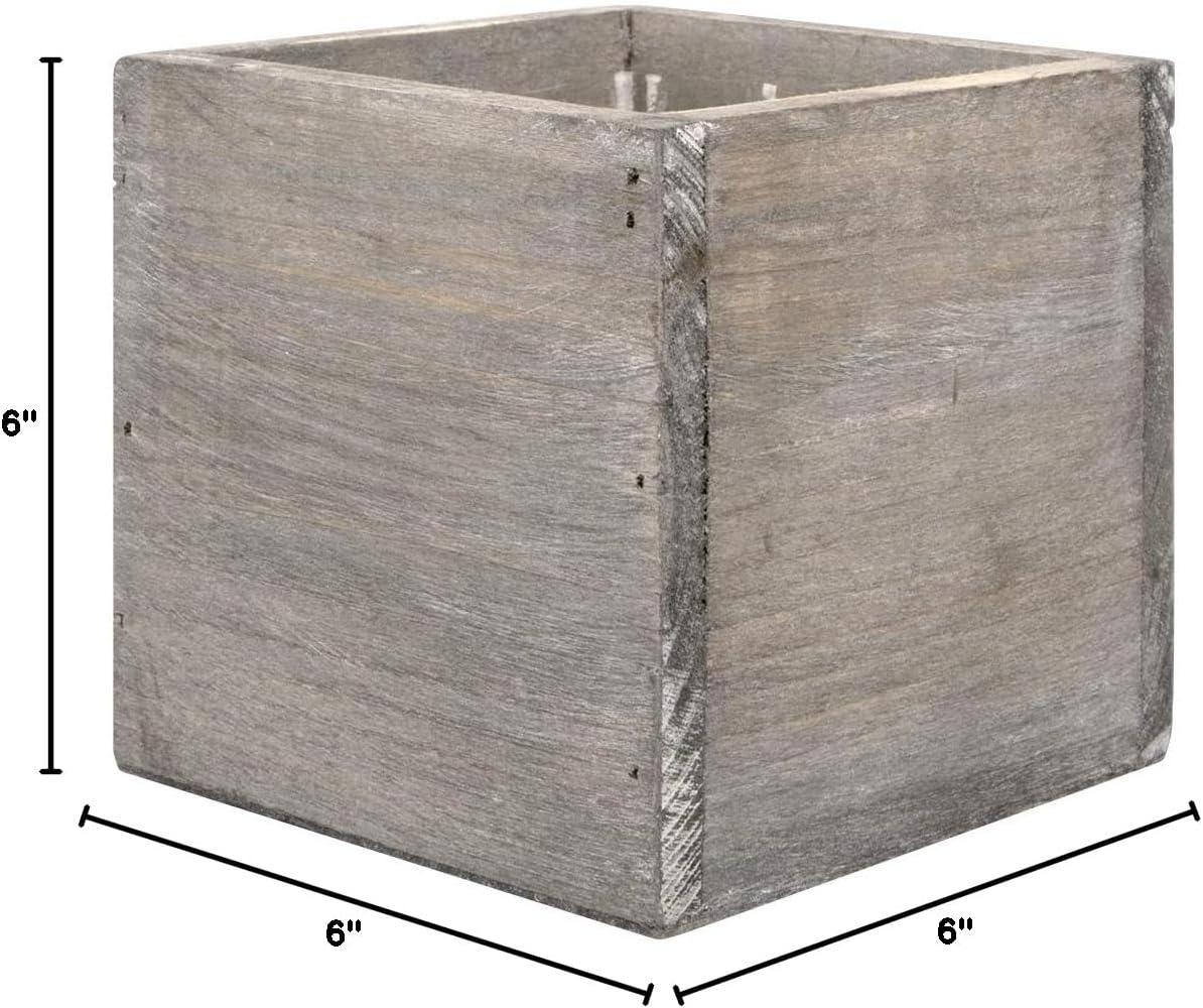 Union Rustic Gritton Wood Table Vase (Set of 6)