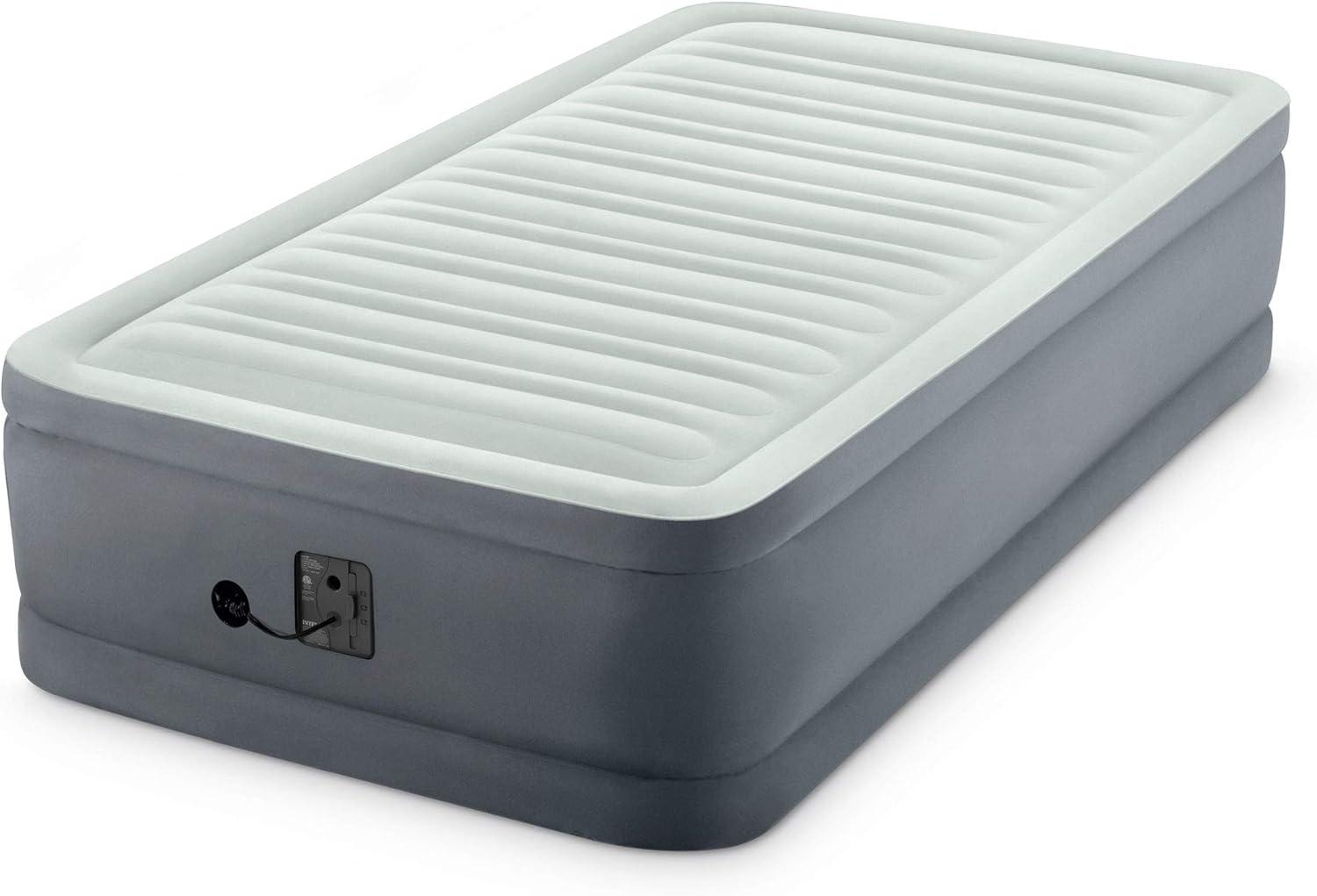 Intex PremAire Dream Support Fiber Tech Air Mattress with Built-In Pump & Reviews | Wayfair