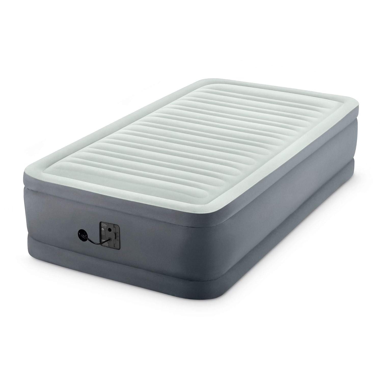 Intex PremAire Dream Support Fiber Tech Air Mattress with Built-In Pump & Reviews | Wayfair