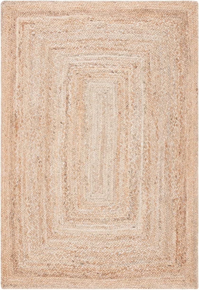 Natural Handwoven Jute Area Rug 3' x 5'