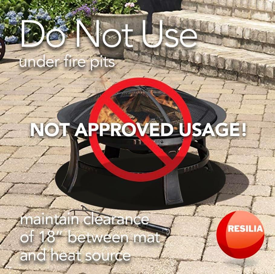 Resilia Plastic Grill Grid Mat