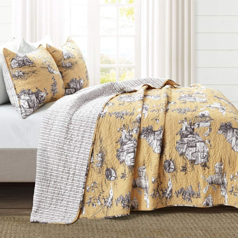 Reyna Reversible Quilt Set (Set of 3)