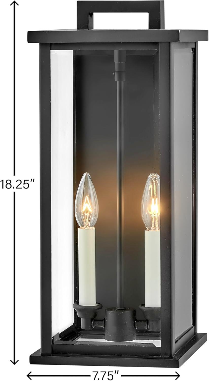 Hinkley Lighting - Two Light Outdoor Wall Mount - Weymouth - 2 Light Medium
