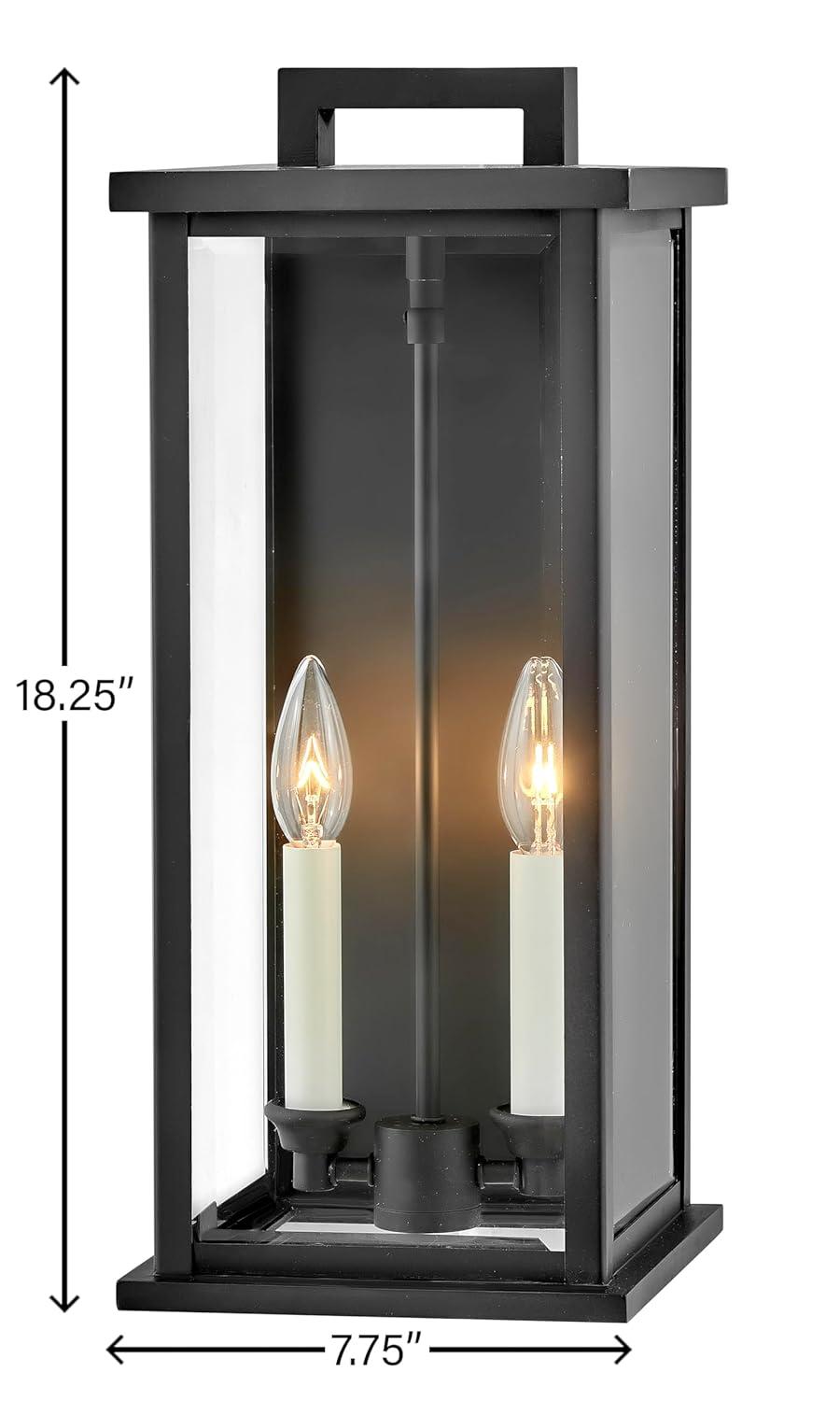 Hinkley Lighting - Two Light Outdoor Wall Mount - Weymouth - 2 Light Medium