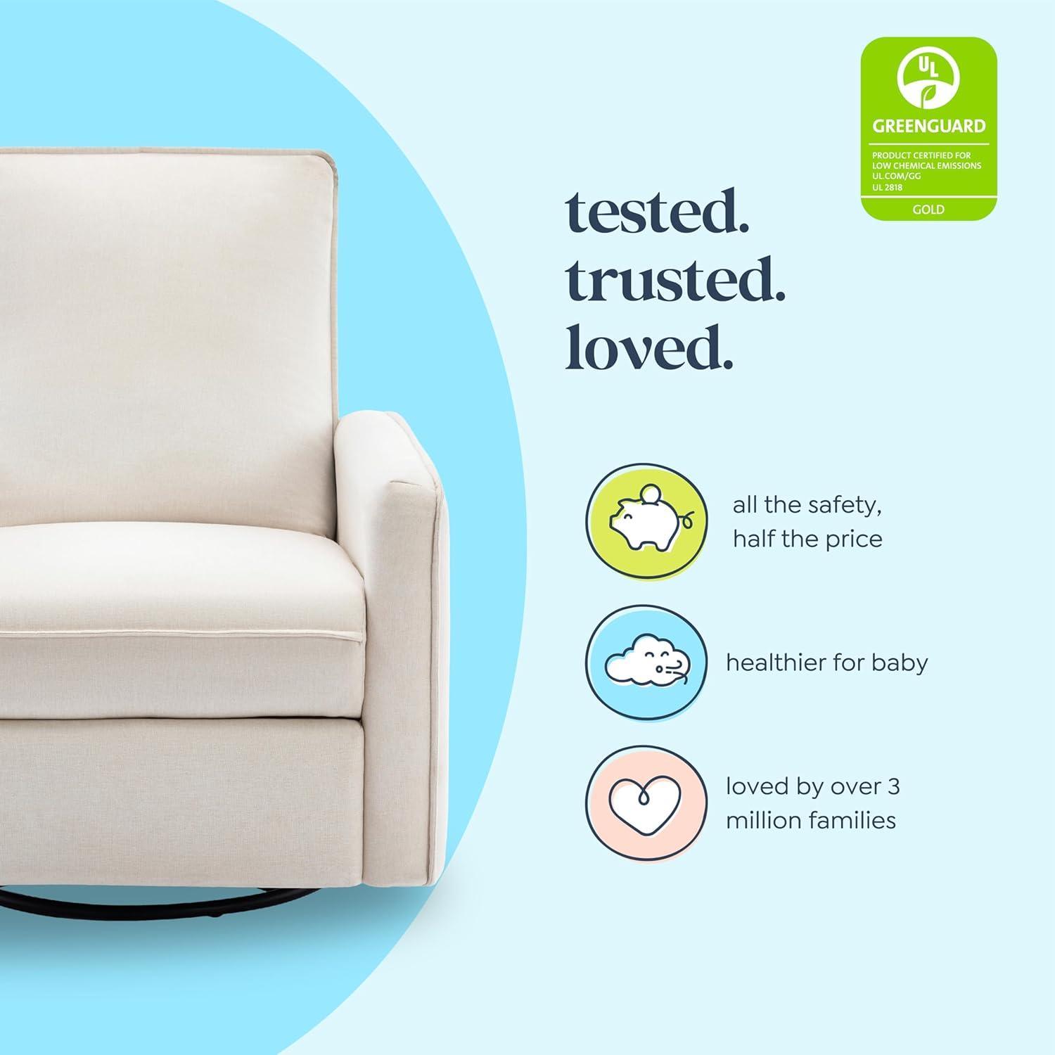 Penny Recliner And Swivel Glider In Eco-Performance Fabric