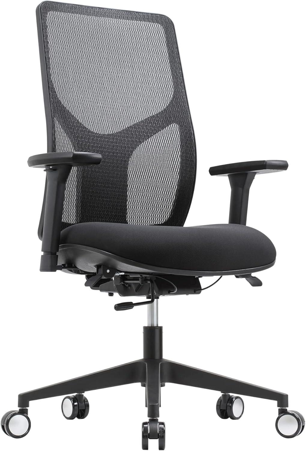 Black Mesh High-Back Executive Swivel Office Chair