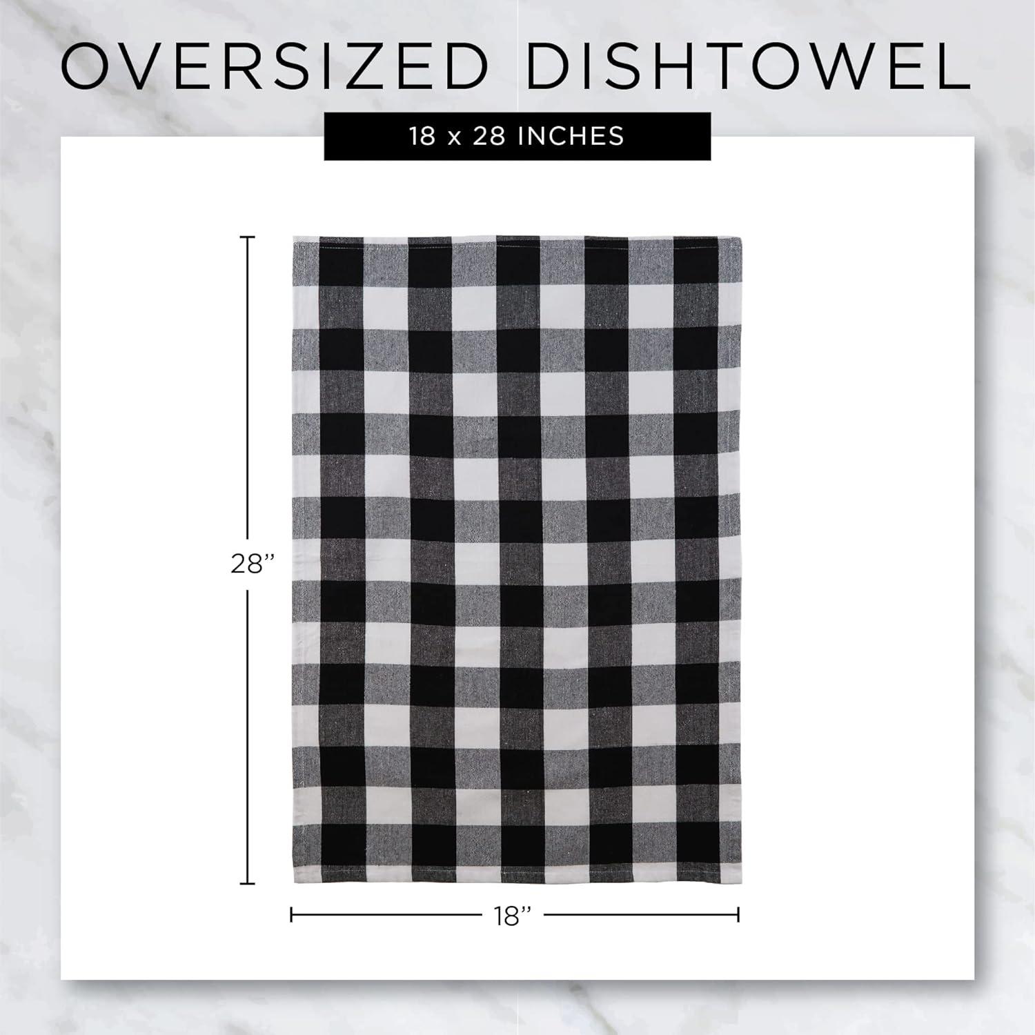 Redwood Cotton Embellished Dishtowel Set of 3