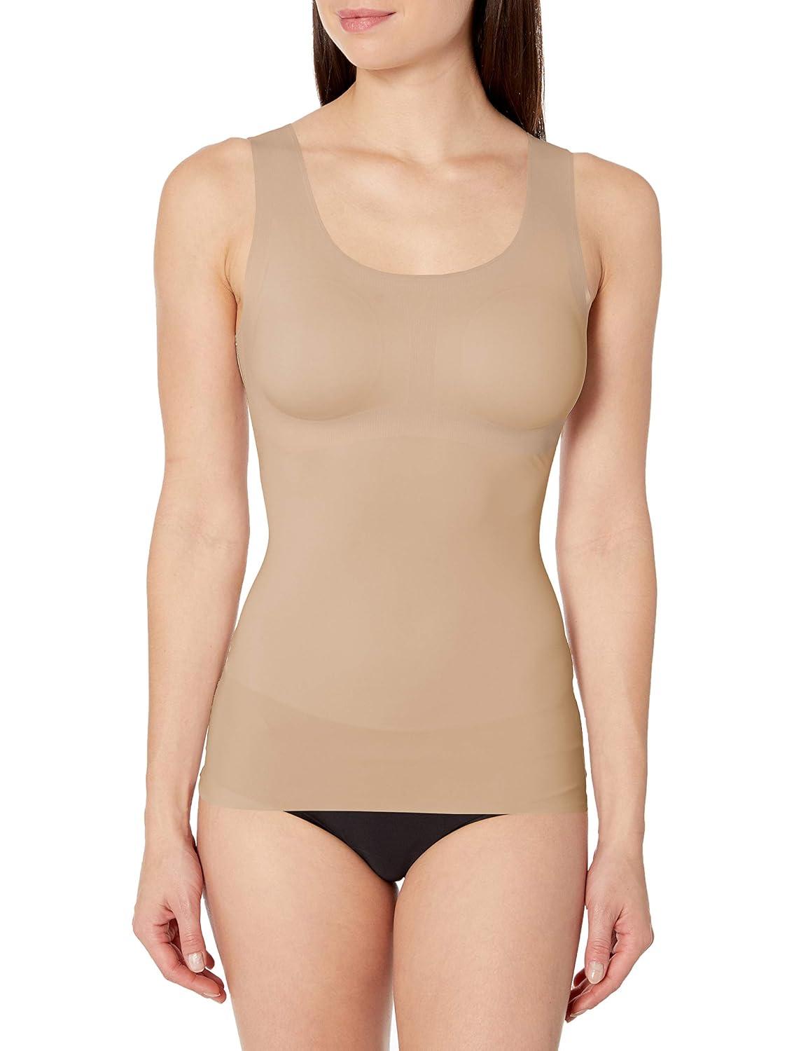 Women's Bali DF0057 Comfort Revolution EasyLite Shaping Tank (Nude S)