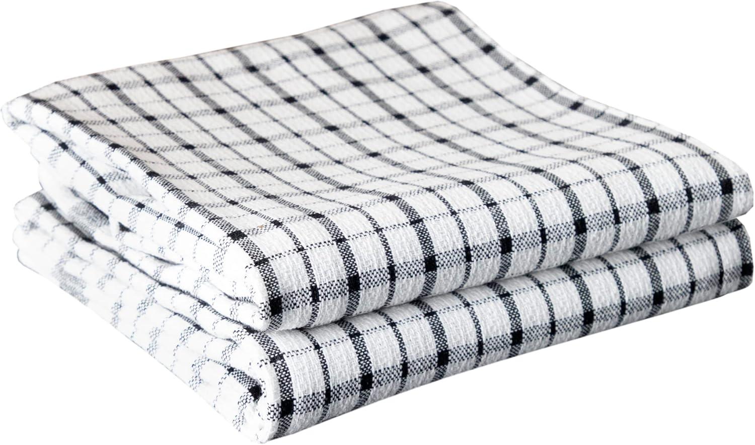 Cotton Plaid Jacquard Tea Towel Kitchen Towel