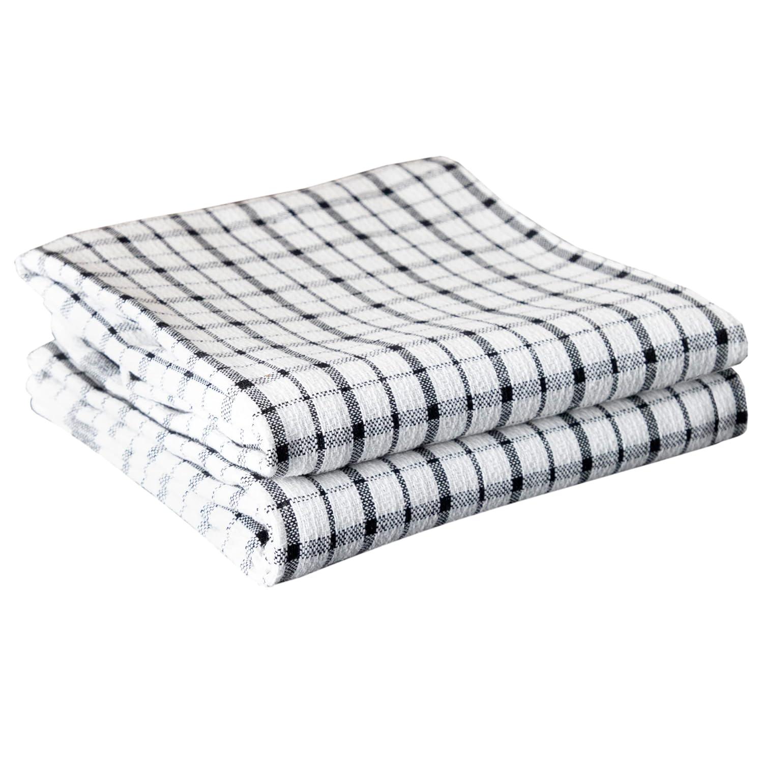Cotton Plaid Jacquard Tea Towel Kitchen Towel