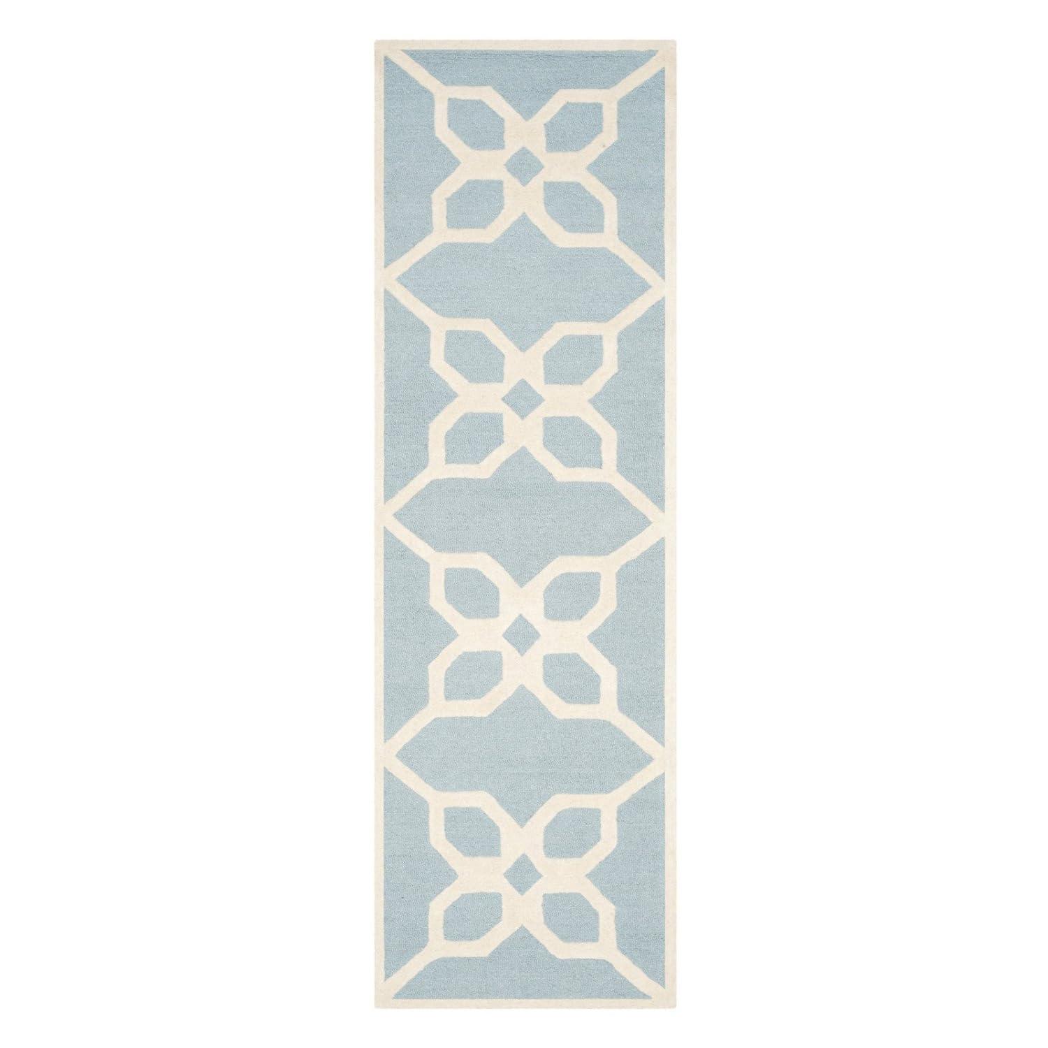 Cambridge CAM722 Tufted Indoor Area Rug - Dark Grey/Ivory - 8'x10' - Safavieh