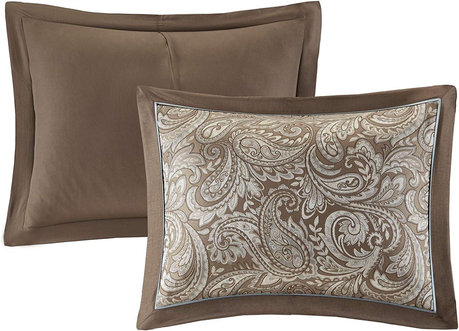 Aubrey Paisley Jacquard Duvet Cover Set