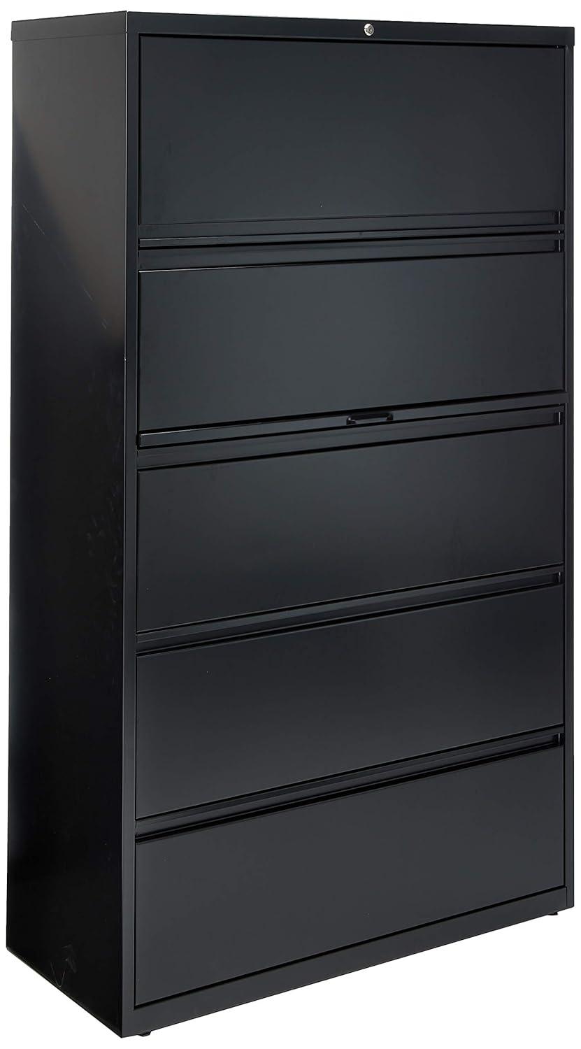 Inbox Zero Pabel 36'' Wide 5 -Drawer Steel File Cabinet