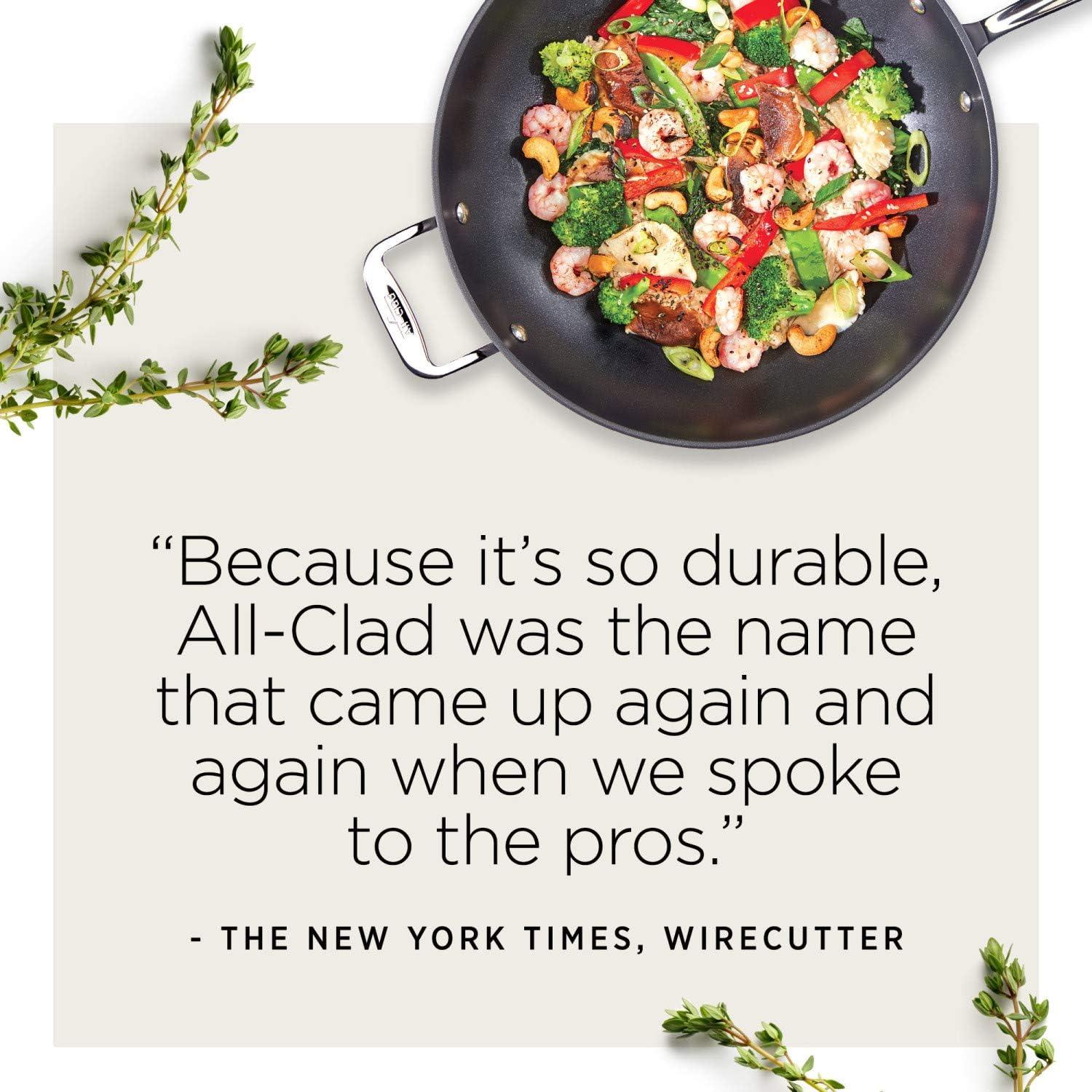 All-Clad ® HA1 Hard-Anodized Non-Stick 4-Qt. Sauté Pan with Lid