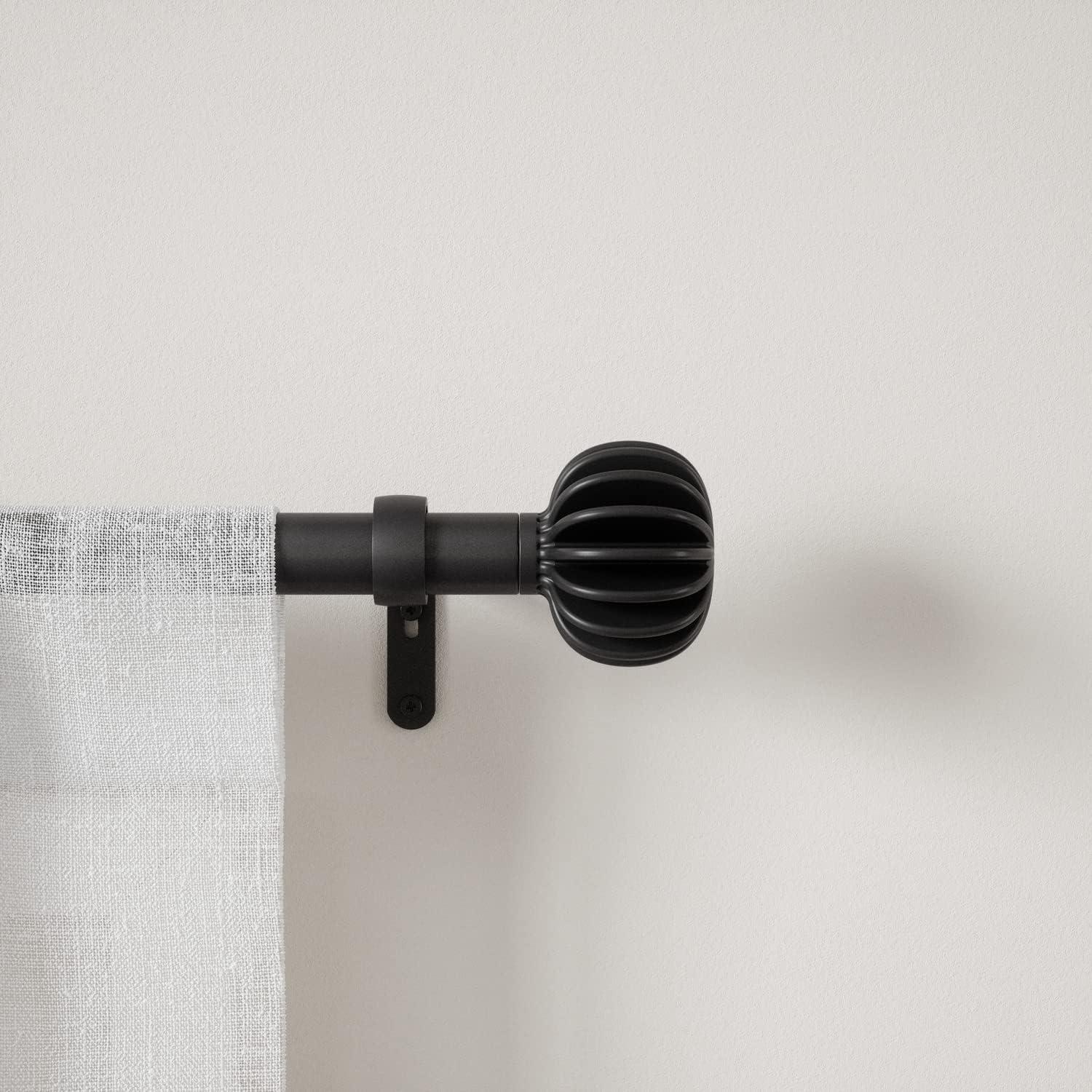 Steel Adjustable Single Curtain Rod