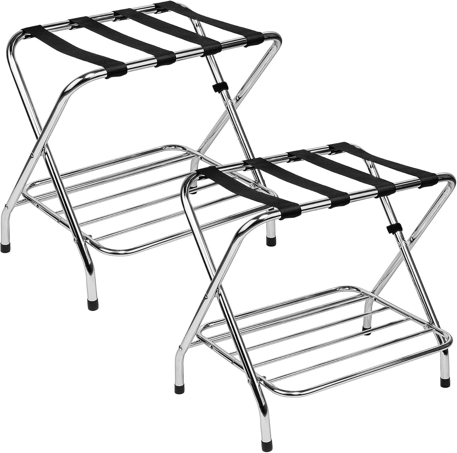 Folding Metal Luggage Rack