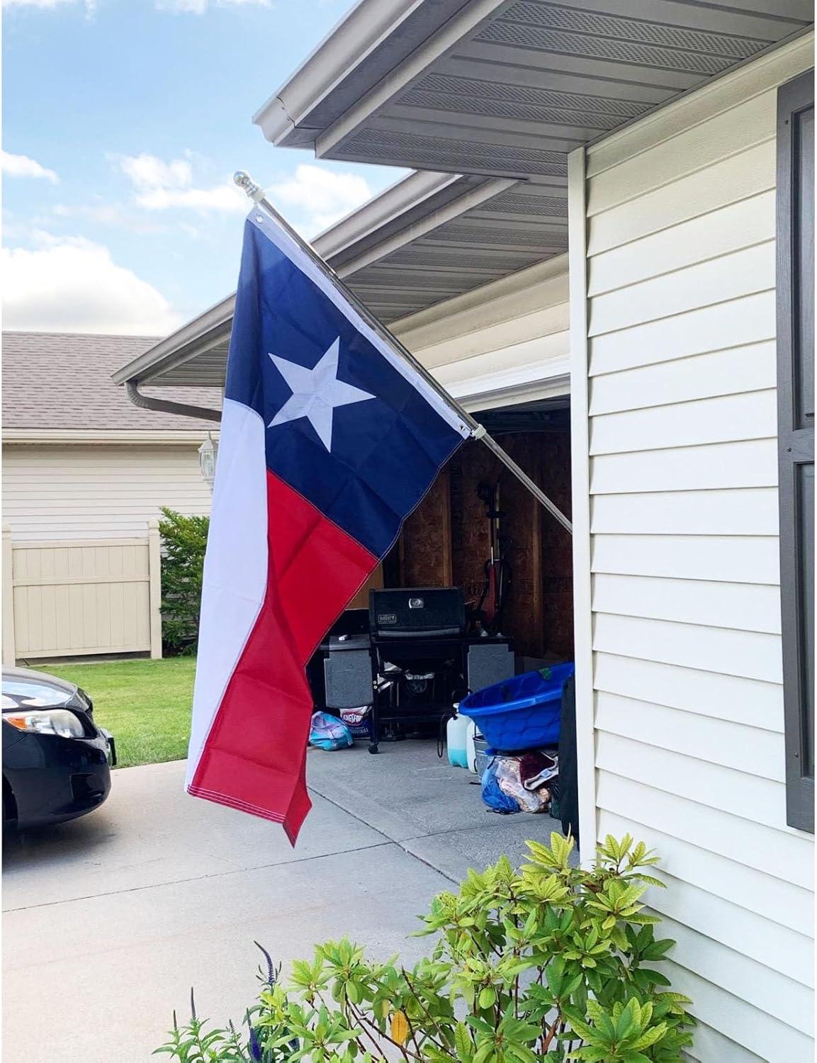 Texas State Flag 4x6 Heavy Duty Nylon with Embroidered Star