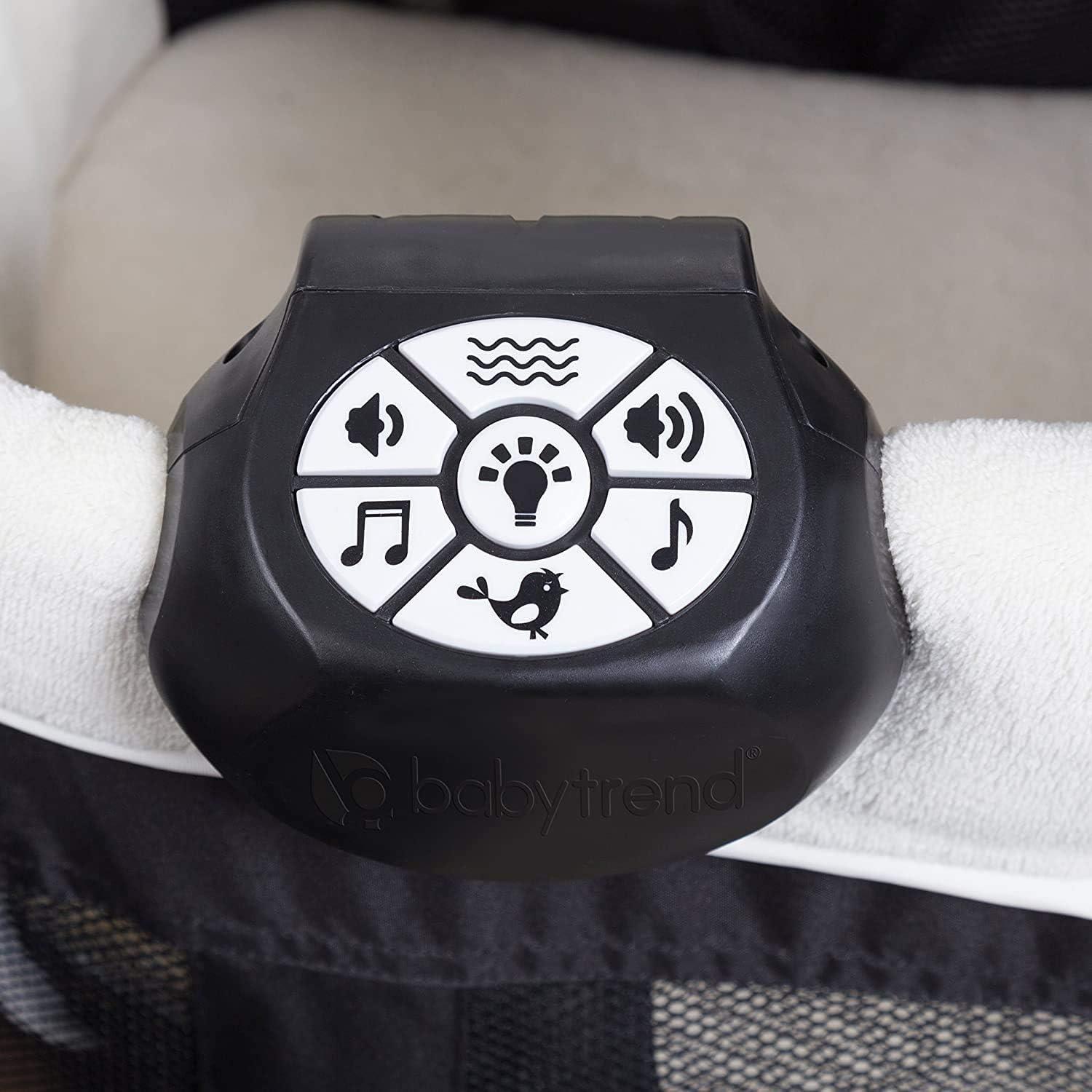 Portable Twin Nursery Center with Bassinet and Changing Station