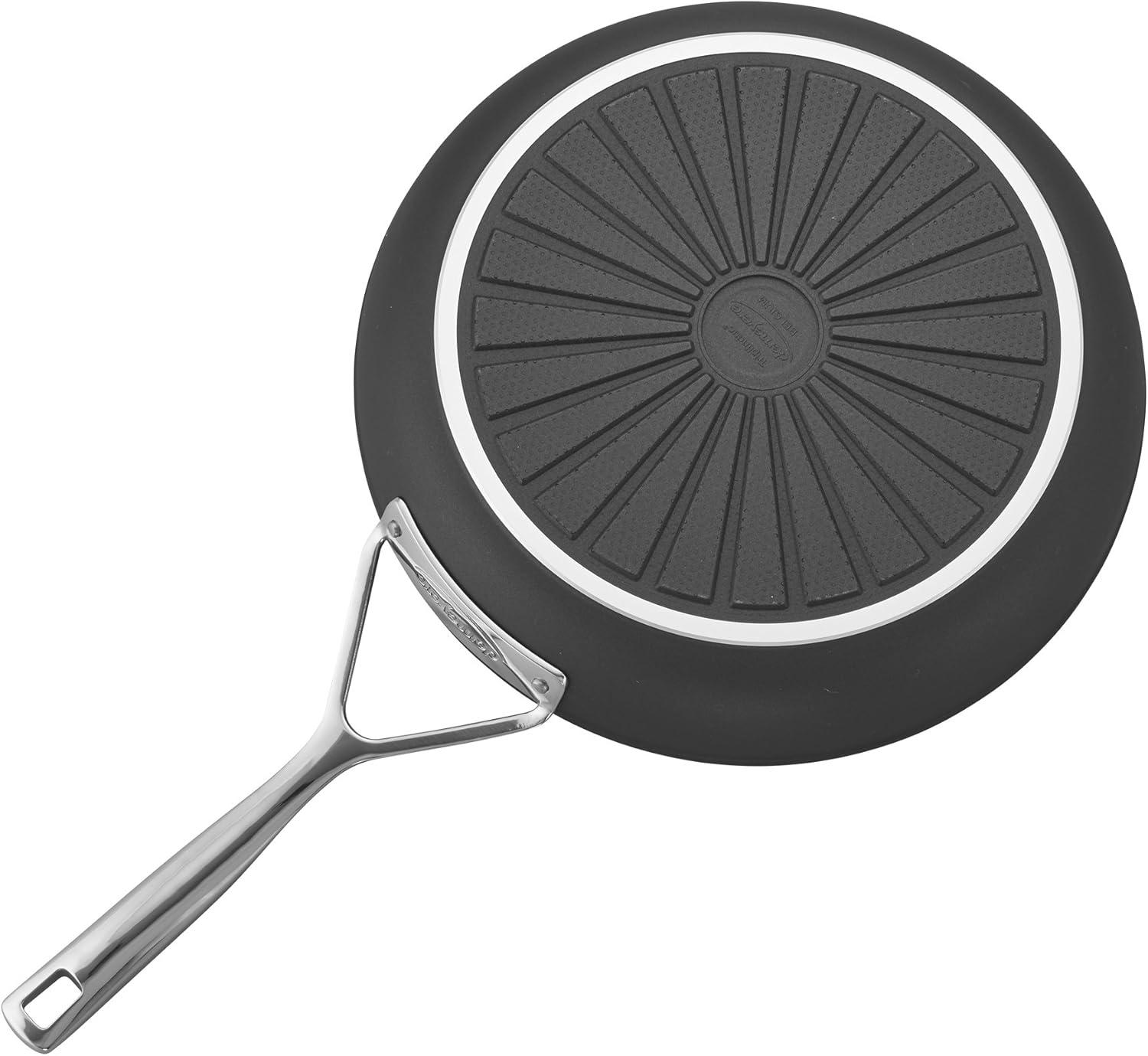 Demeyere AluPro Aluminum Nonstick Deep Fry Pan