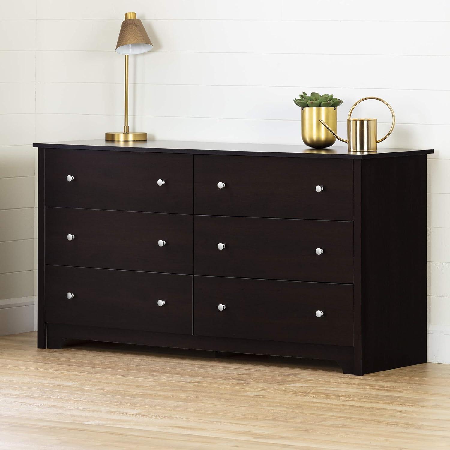 South Shore Vito, Contemporary Dresser,  Brown