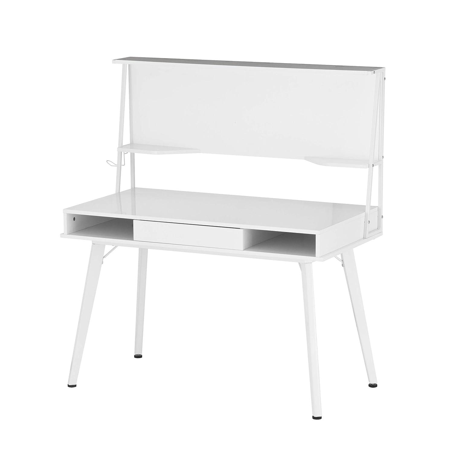 Computer Desk with Storage, Hutch & Magnetic Board - Techni Mobili