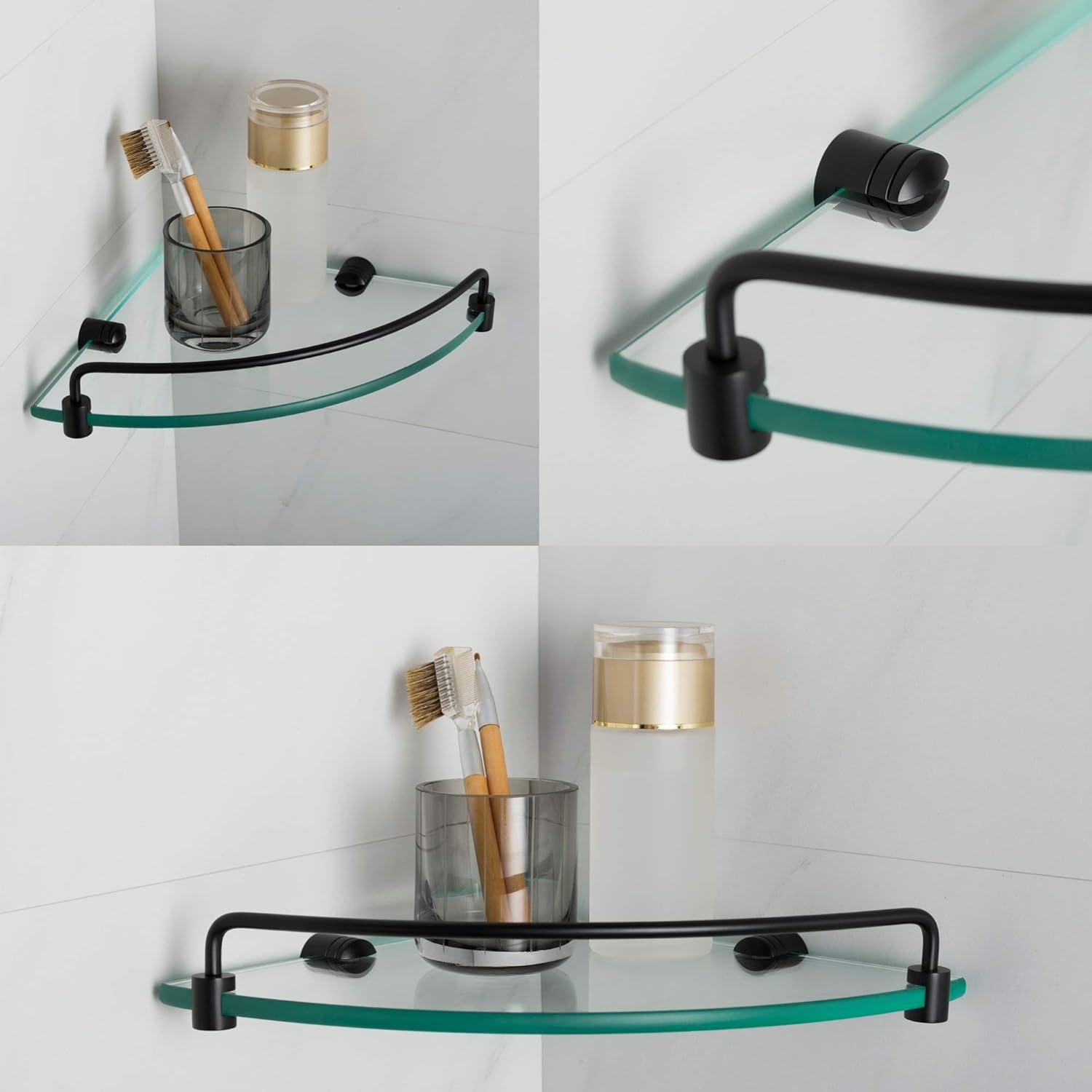 Kraus Elie Triangle Metal Corner Shelf