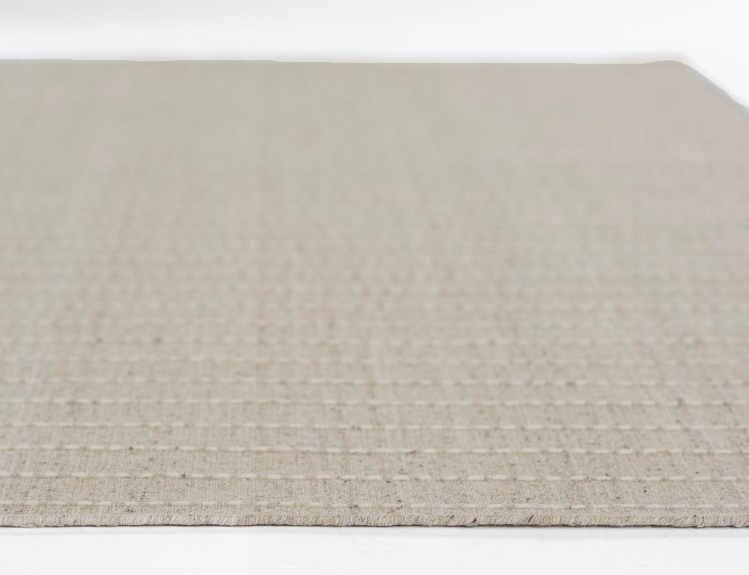 Ollie Top Stitch Woven Rug
