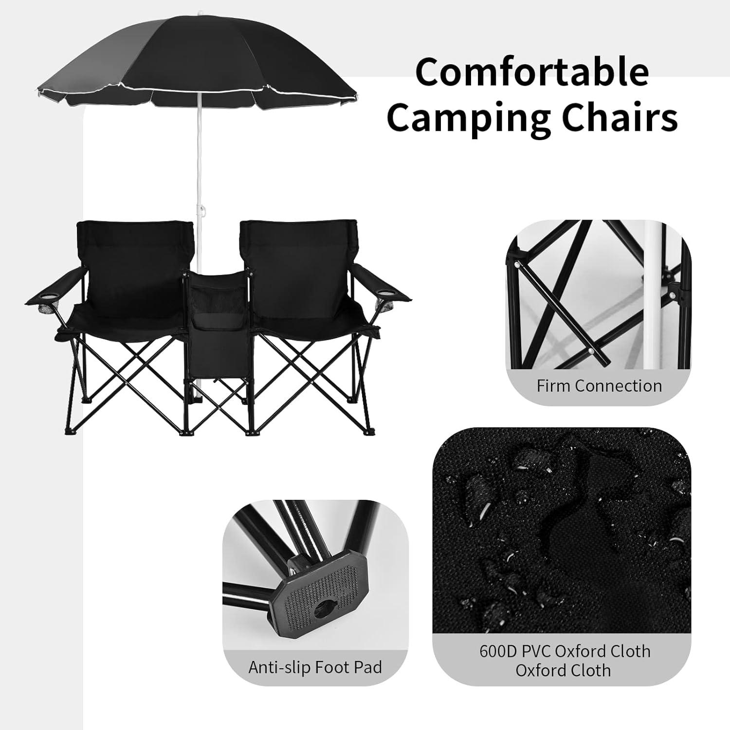 Arlmont & Co. Sayler Fabric Patio Folding Chair Folding Chair Set