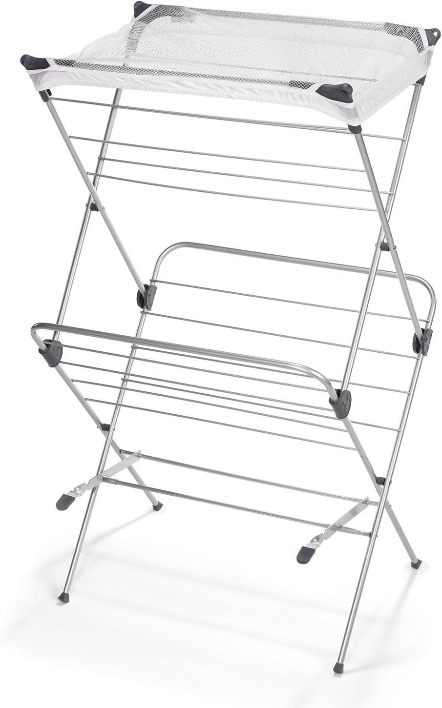 Polder DRY-4063 Dryer Rack Deluxe With Mesh, 2-Tier,  Steel