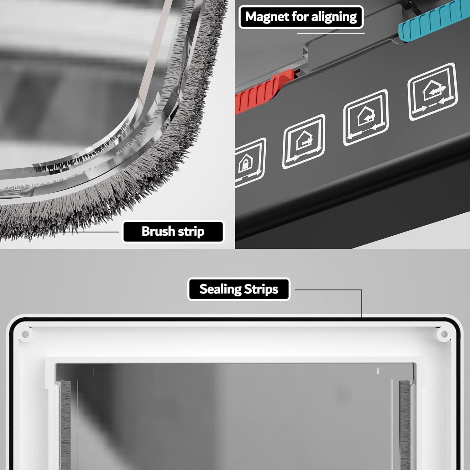 Nivozu Pet Door for Dog or Cat