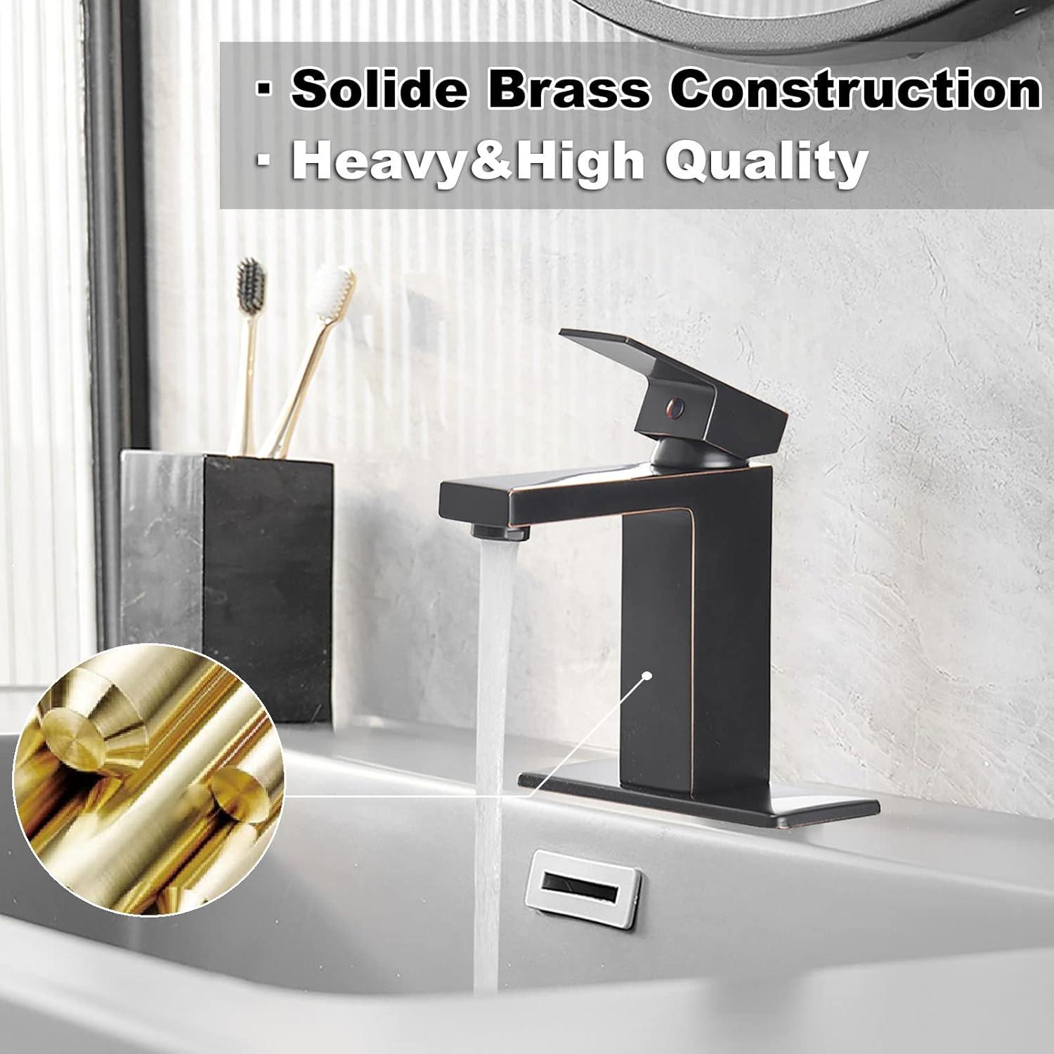 Single-Hole Single-handle Bathroom Faucet