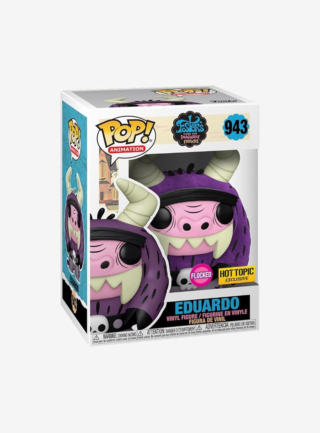 Funko Foster's Home for Imaginary Friends Funko POP | Eduardo (Flocked)