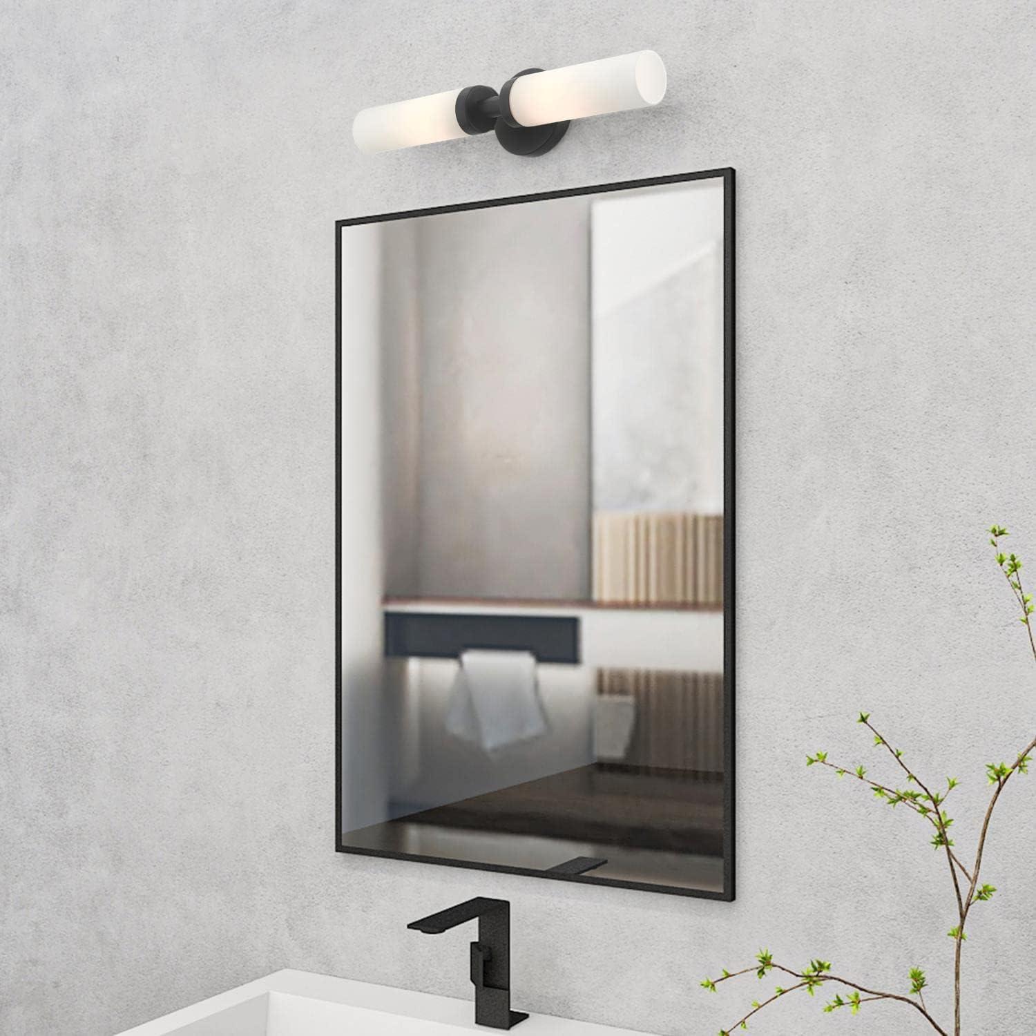 Livex Lighting Aero 2 - Light Vanity in  Black