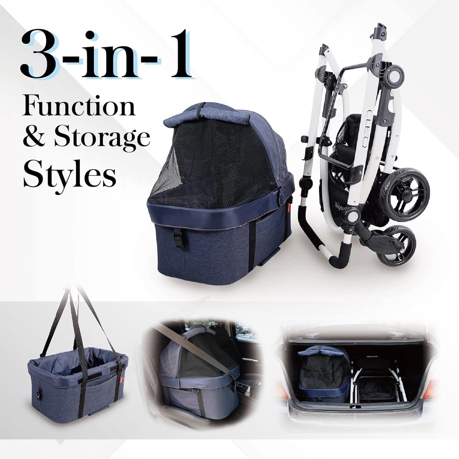 Ibiyaya New CLEO Travel System Pet Stroller