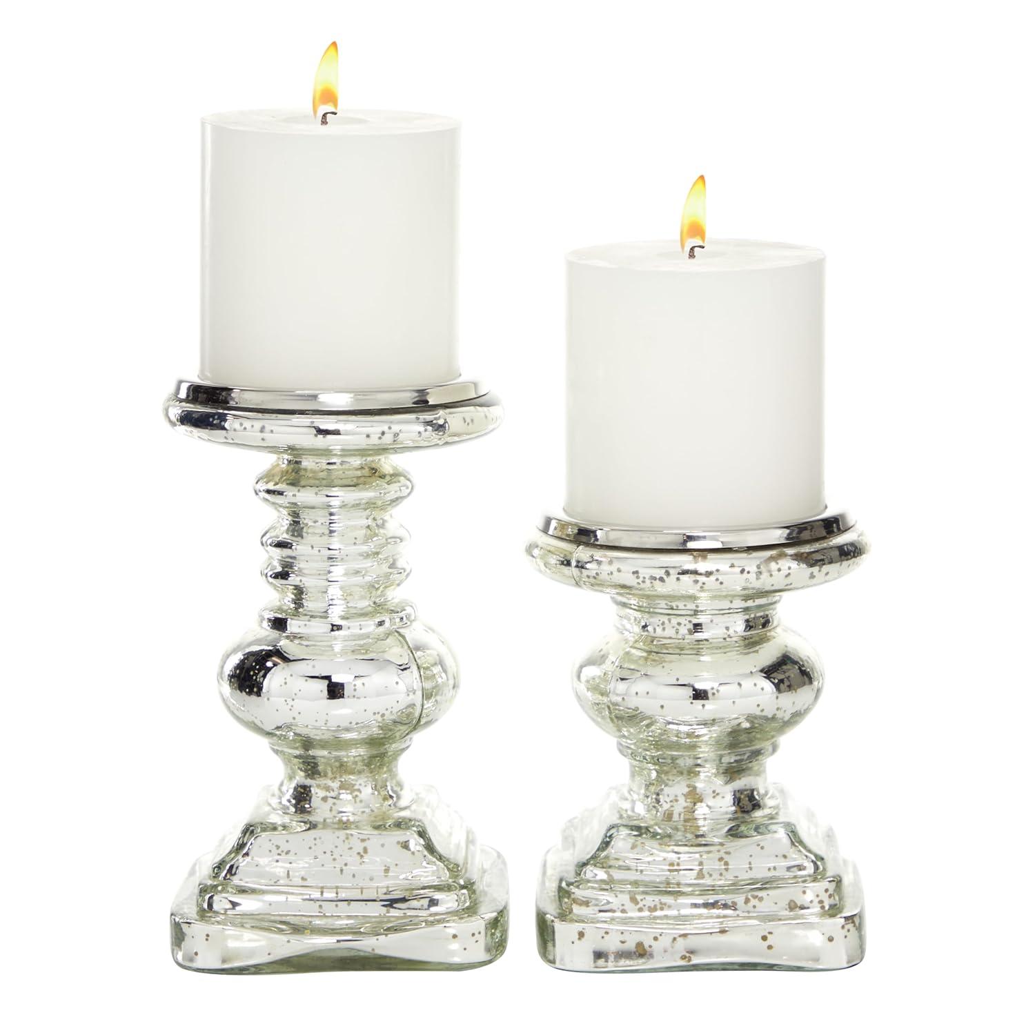 Traditional Candle Holder Set 2ct - Olivia & May