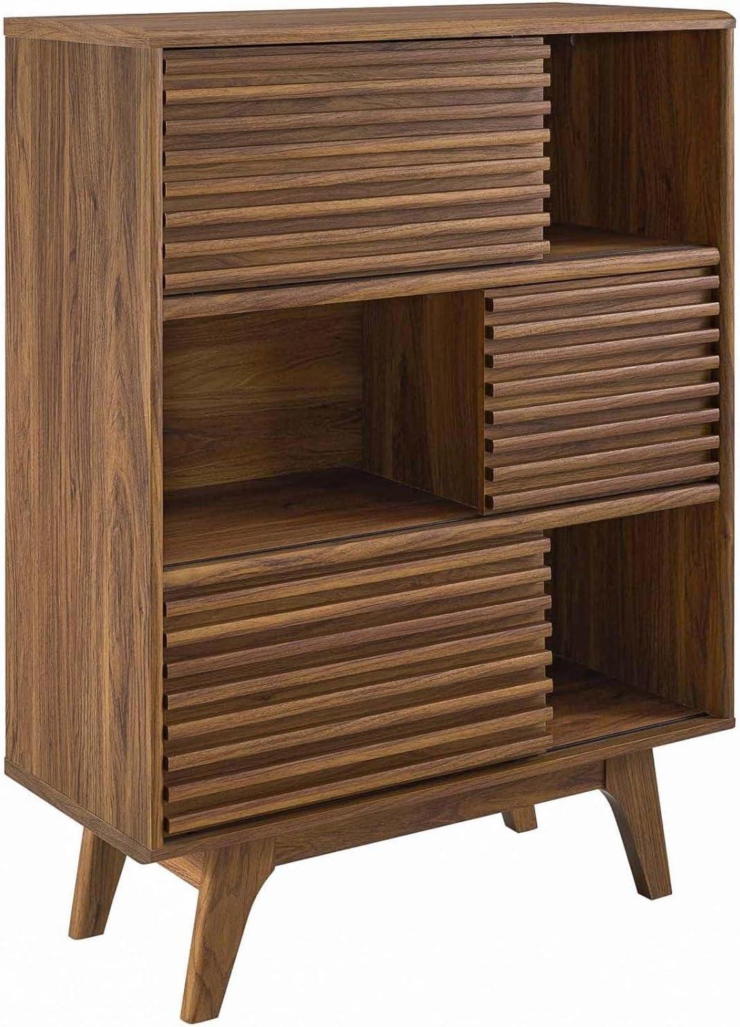 Render Three-Tier Display Storage Cabinet Stand