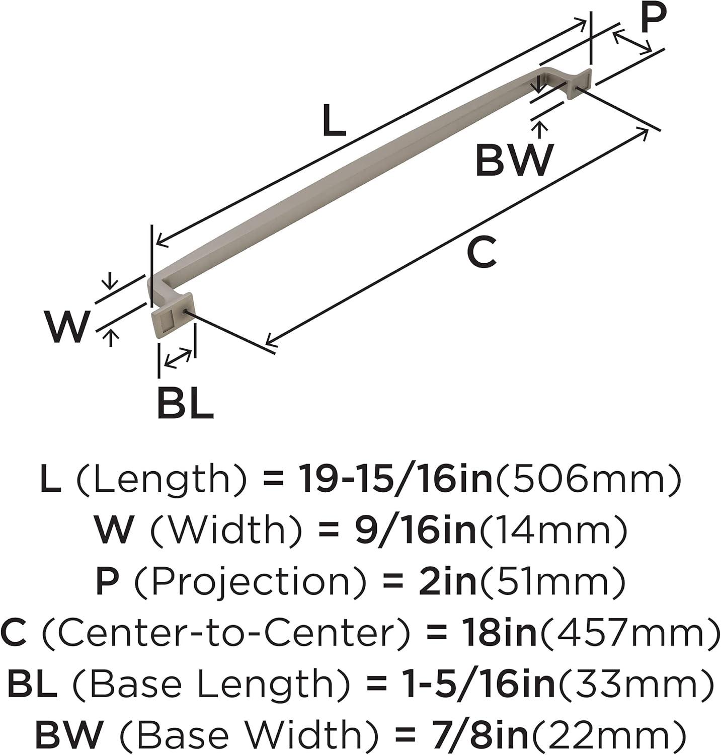 Amerock Westerly Appliance Pull